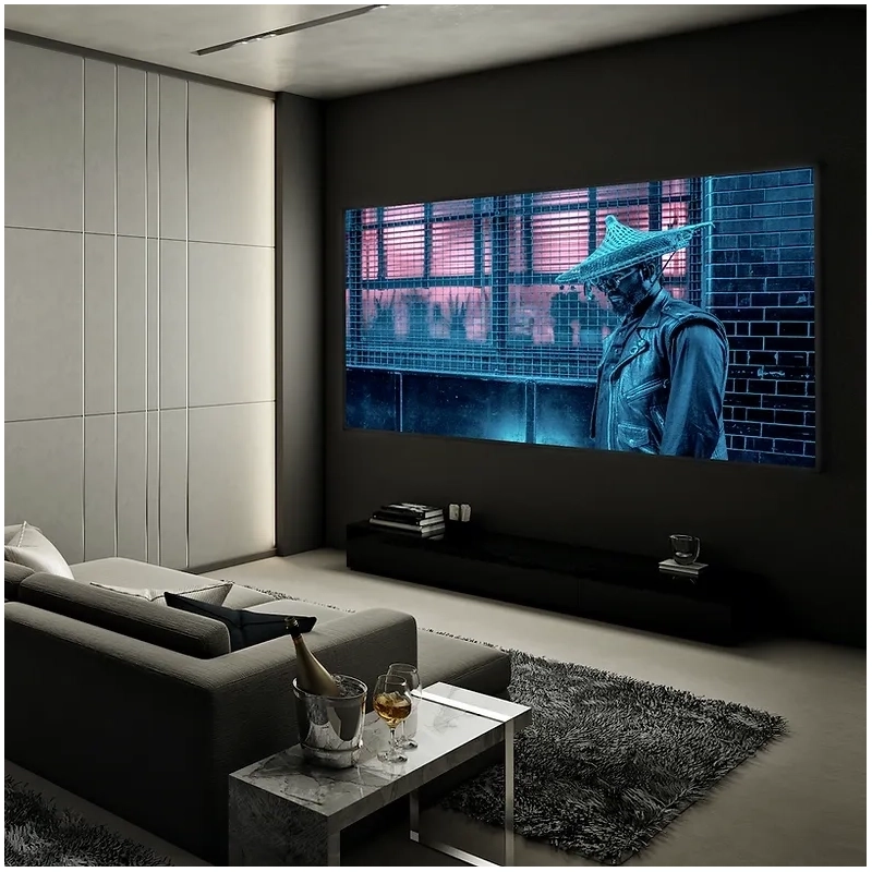 Image result for LUMENE MOVIE PALACE UHD 4K/8K UltraSlim Platinum - Écran de projection ...